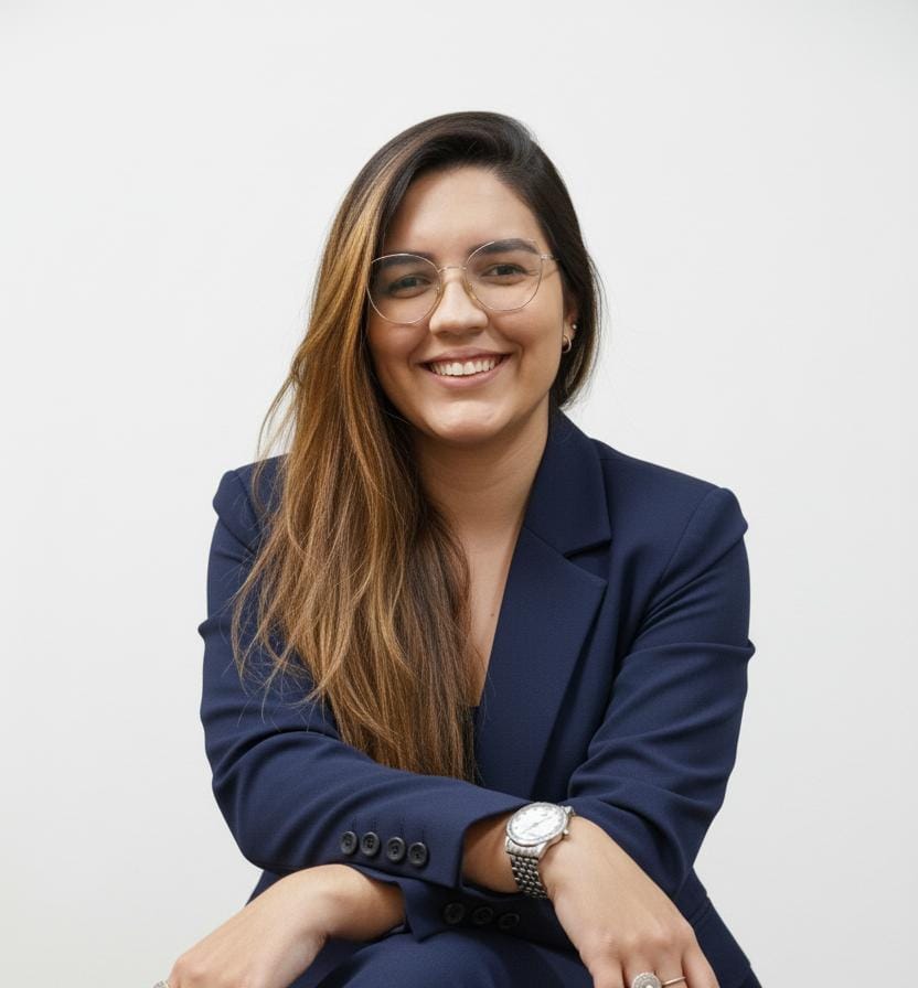 Foto de Carolaine Marinho, corretora de planos de saúde